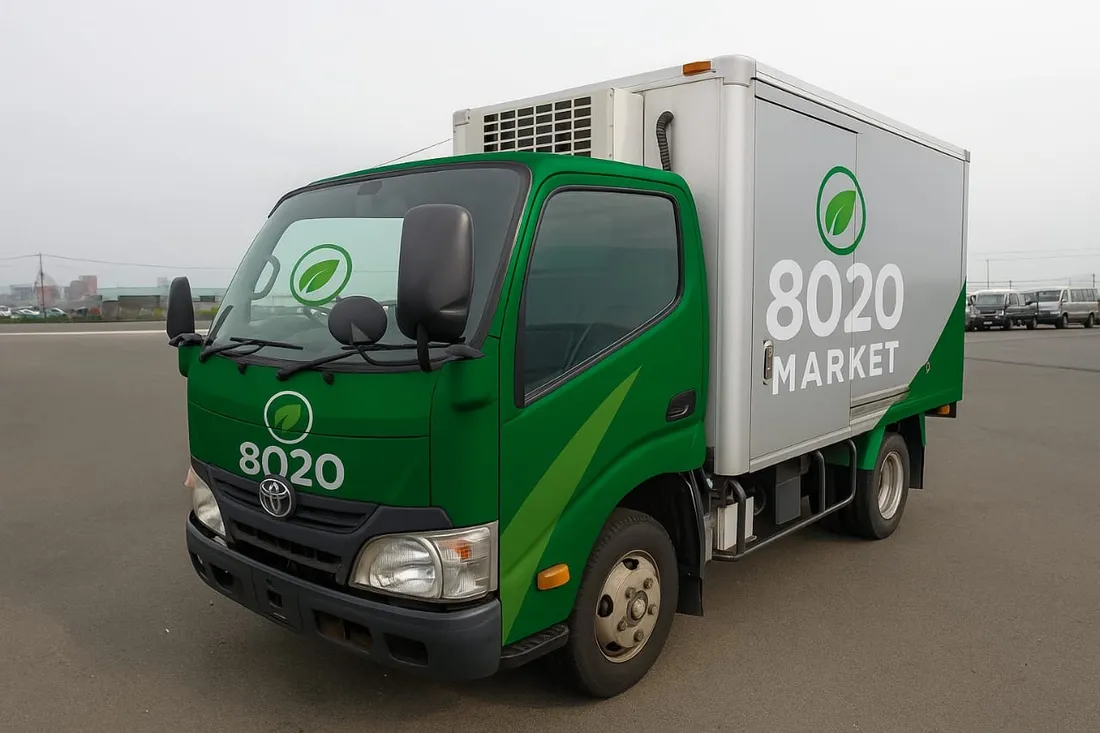 8020 Market delivery truck