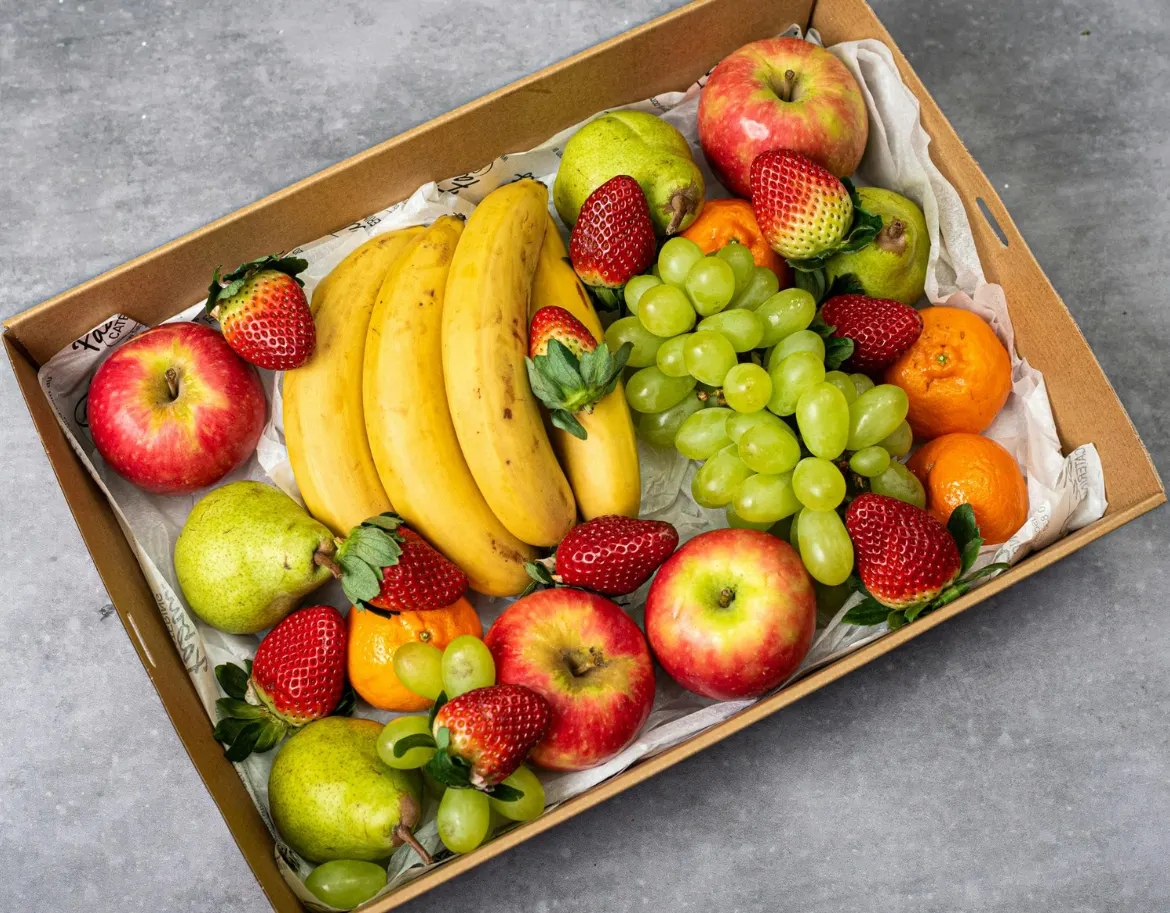 Fresh fruit gift box